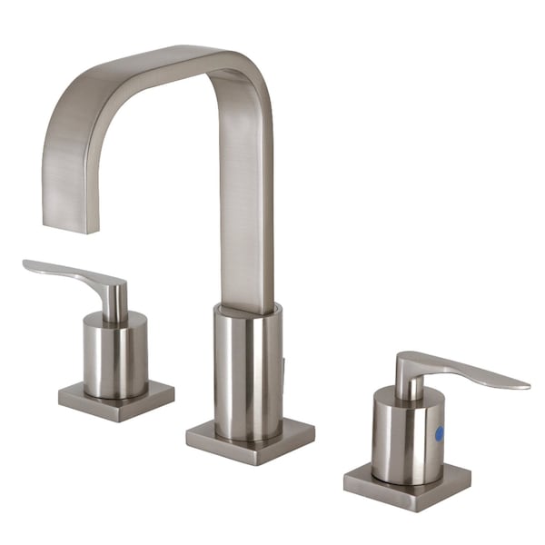 Kingston Brass FSC8968SVL Widespread Bathroom Faucet with Pop-Up Drain, Brushed Nickel FSC8968SVL - main